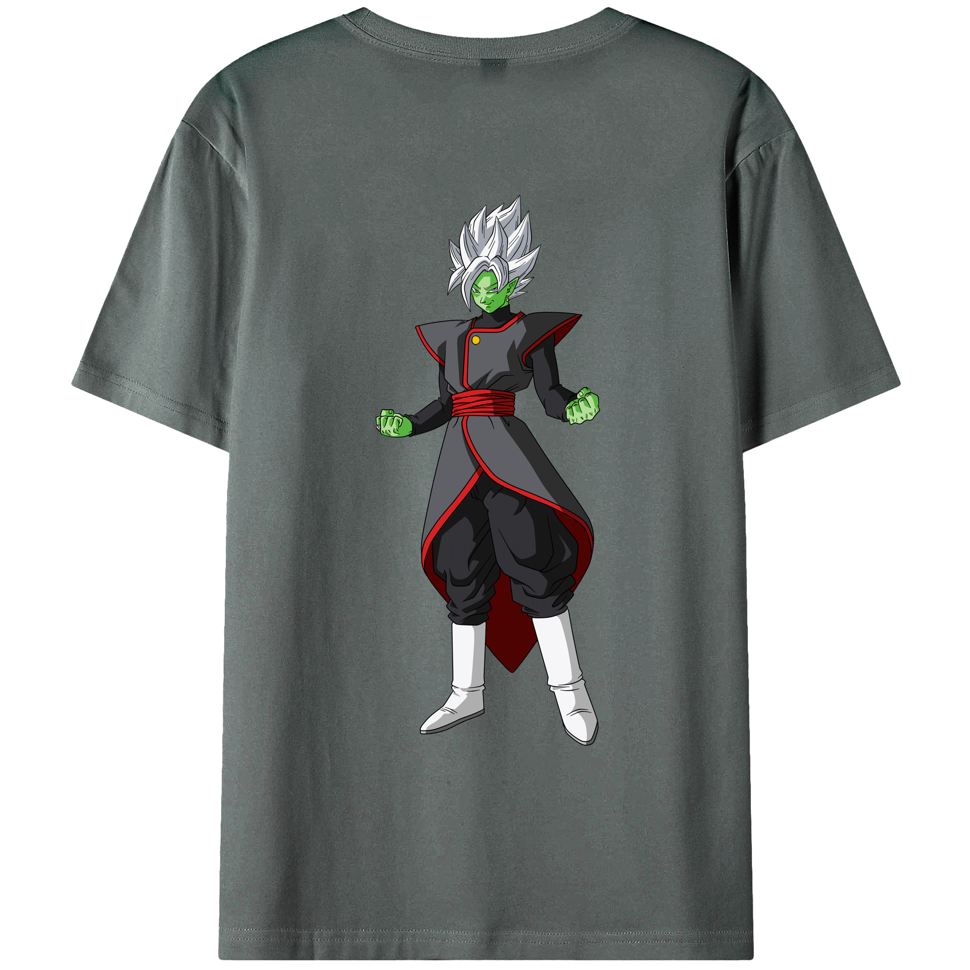 （画像用） ドラゴンボール ベジット DRAGON BALL Vegetto 綿100％ メンズ半袖Tシャツ（バックプリント） 通気性